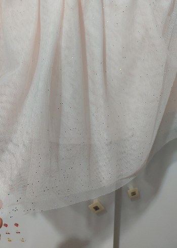 Pembe Fırfırlı Kız Çocuk Etek - Görsel 3