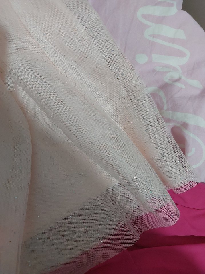 Pembe Fırfırlı Kız Çocuk Etek - Görsel 4