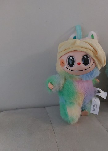 Pastel Renkli Sevimli Peluş Oyuncaklarpop mart themonstees - Görsel 3