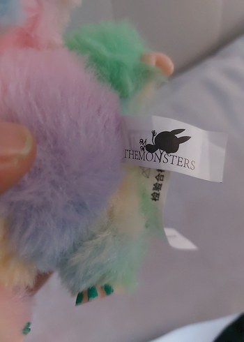 Pastel Renkli Sevimli Peluş Oyuncaklarpop mart themonstees - Görsel 6