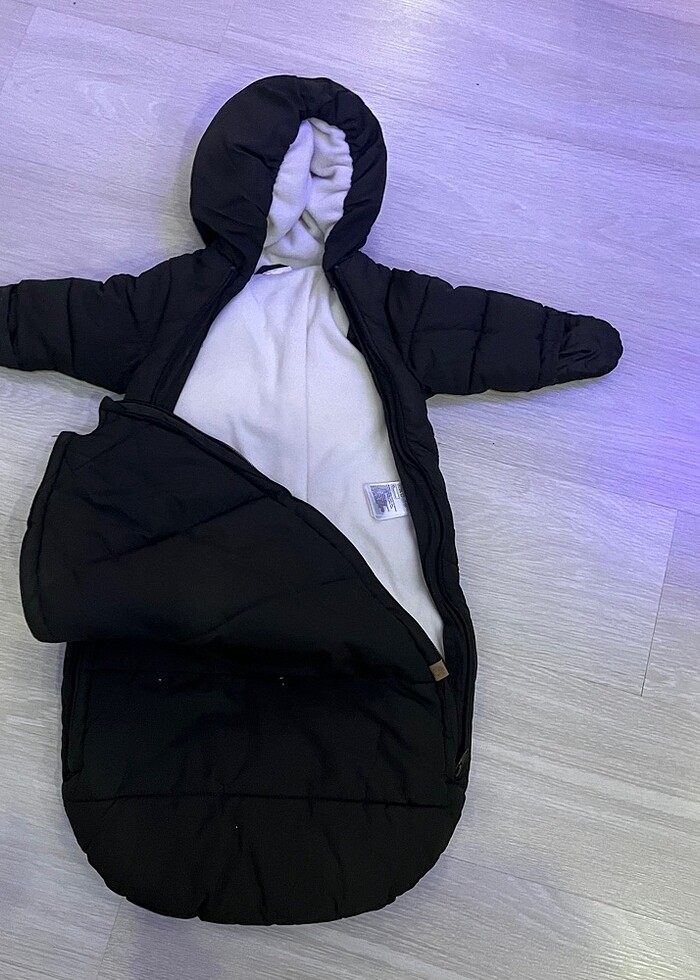 0-6 ay soğuk geçirmez tulum kar -yağmur tulumu - Görsel 2