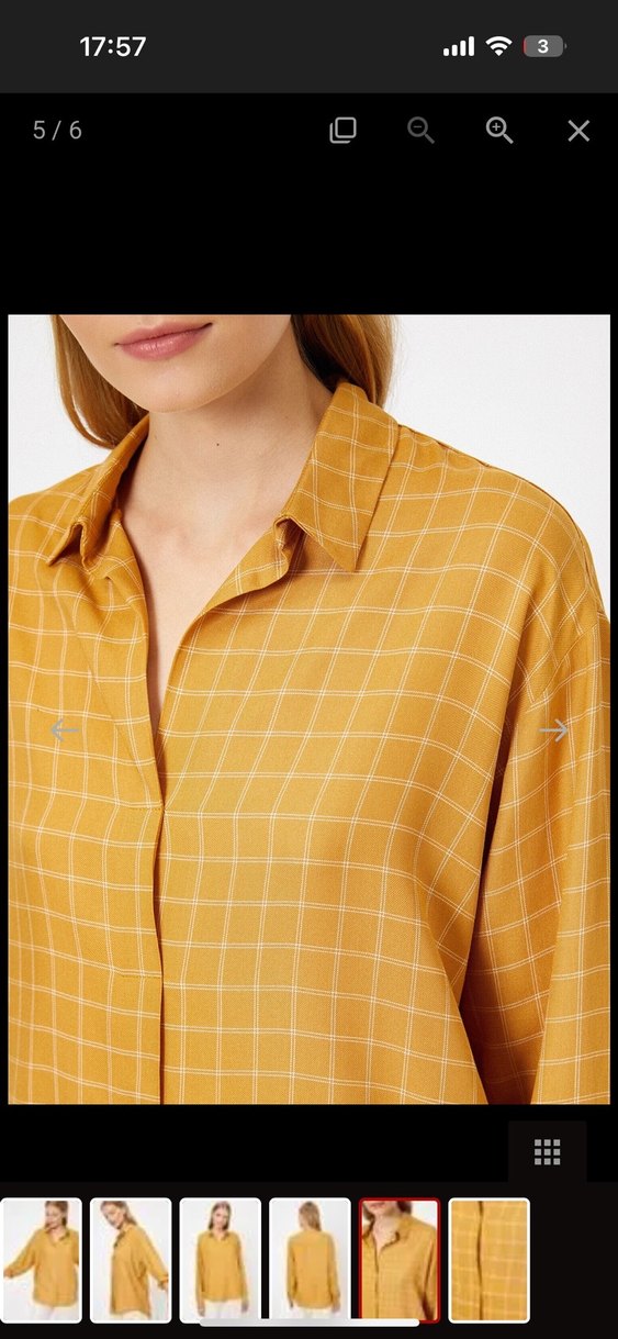 Koton Kareli Salaş Kadın Gömlek - Görsel 3