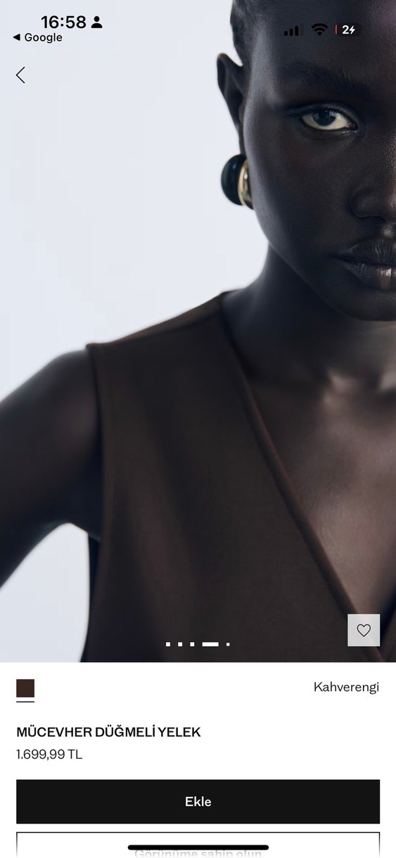 Mango mücevher düğmeli yelek - Görsel 5