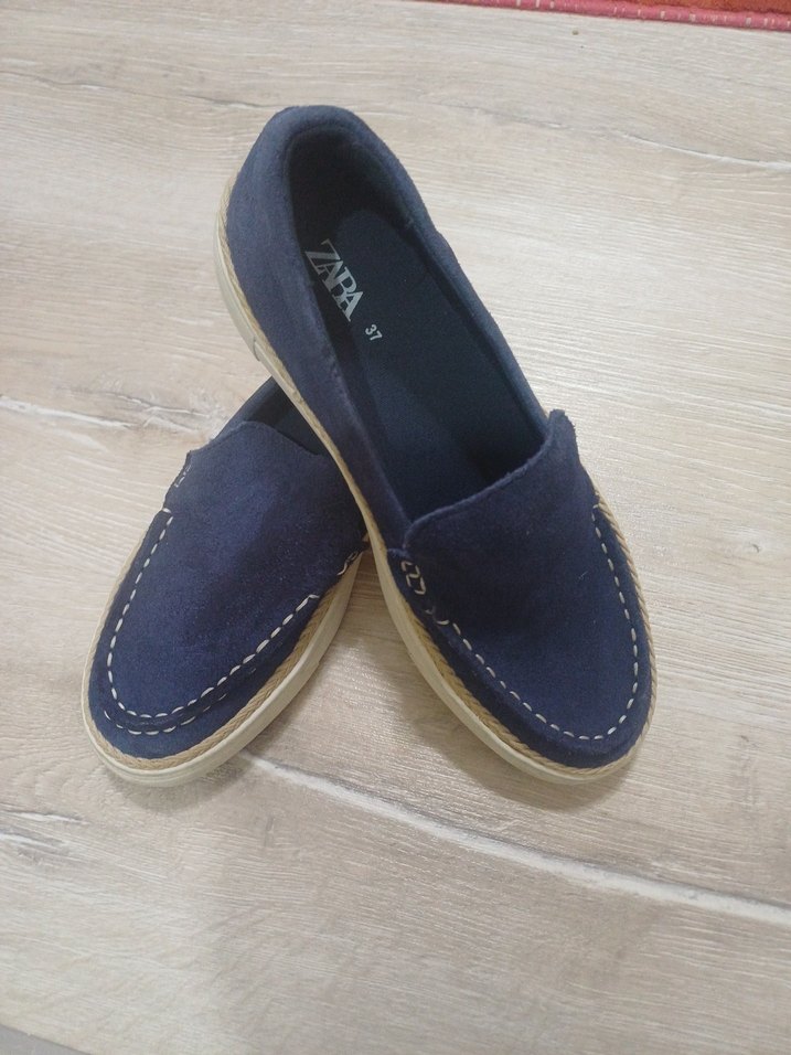 Erkek Lacivert Denim Espadril Ayakkabı - Görsel 5
