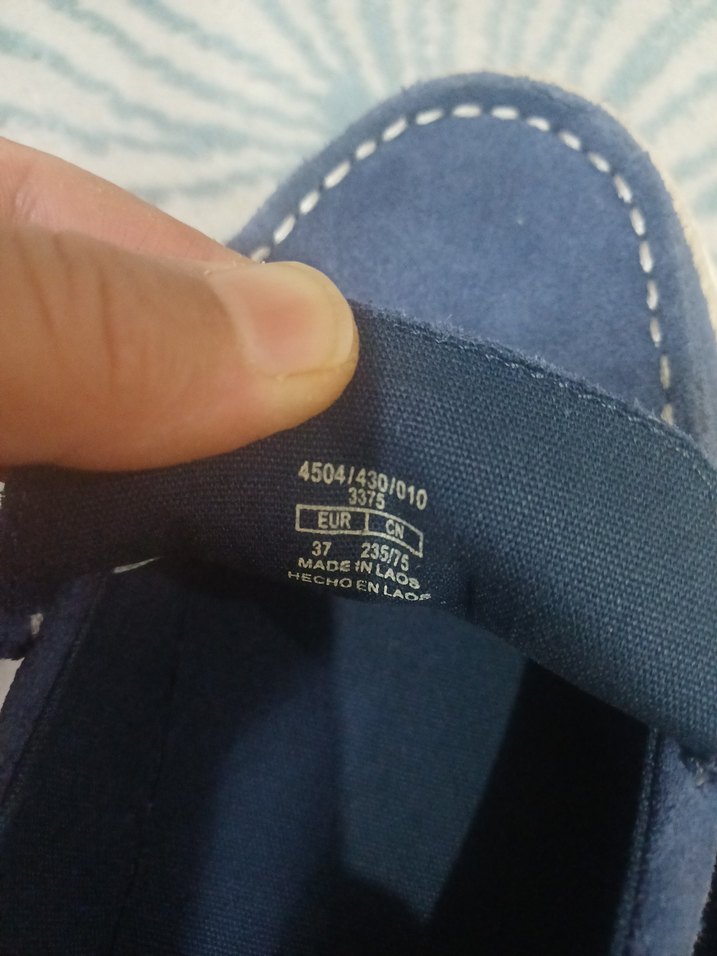 Erkek Lacivert Denim Espadril Ayakkabı - Görsel 4