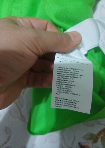 Uzun Kollu Yeşil Kadın Elbise - Görsel 4