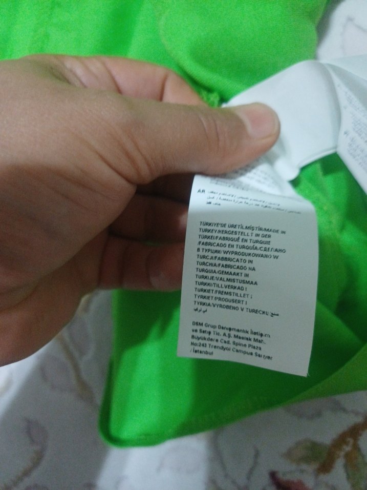 Uzun Kollu Yeşil Kadın Elbise - Görsel 4