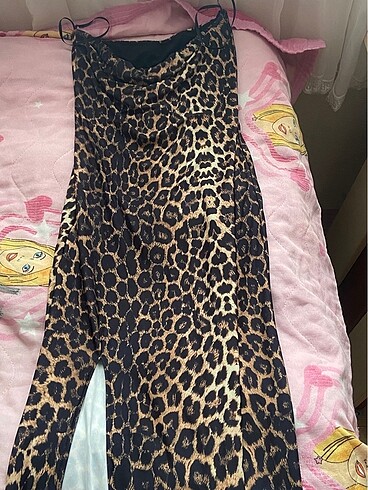 Zara Leopar elbise