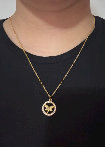 Gold yusufçuk kolye