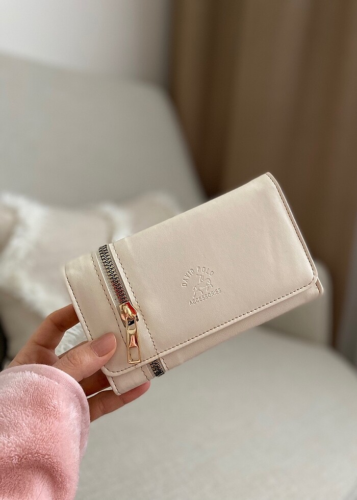 David Polo Bej Bayan Cüzdan - Görsel 2