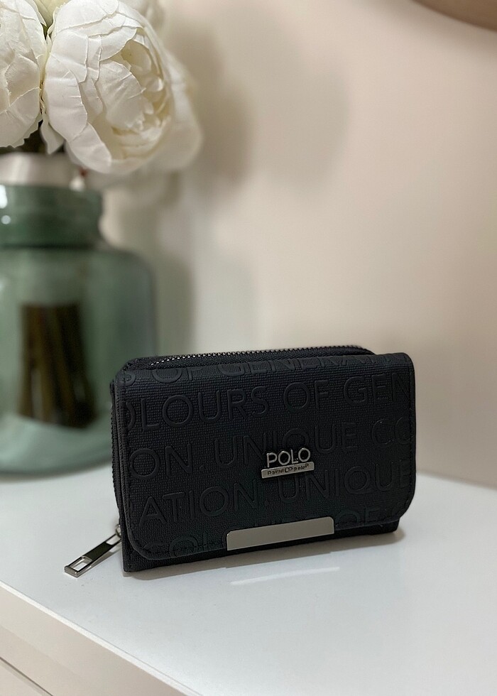 David Polo Siyah Bayan Cüzdan - Görsel 4