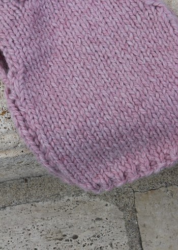 Pembe Yumuşak Bebek Önlüğü - Görsel 3