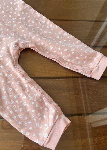 Kız bebek pudra renkli tulum - Görsel 5