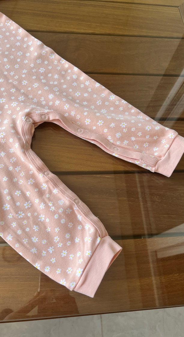 Kız bebek pudra renkli tulum - Görsel 5