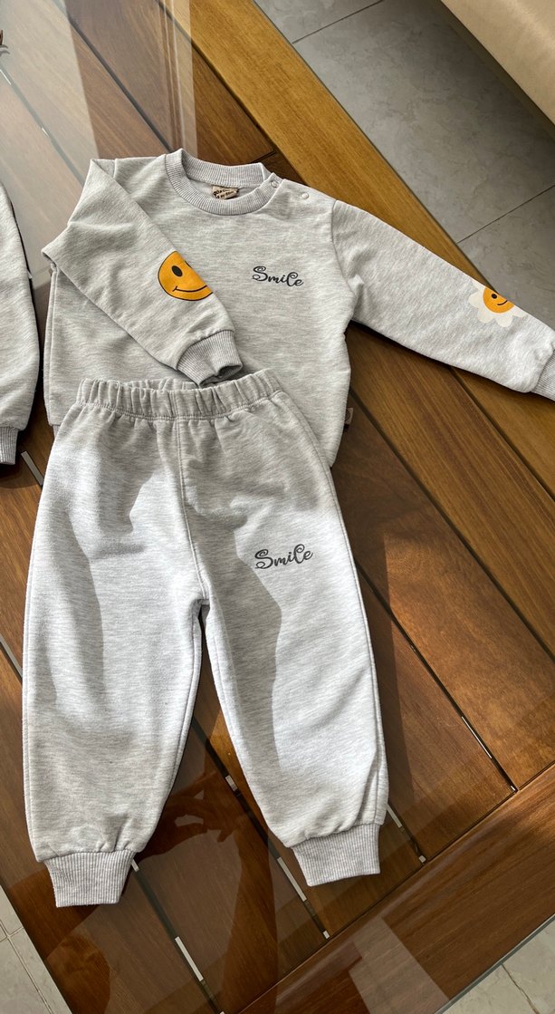 Gri Bebek Erkek Eşofman Takımı Snite - Görsel 4