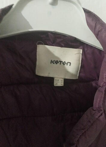 xl Beden mor Renk Koton şişme yelek