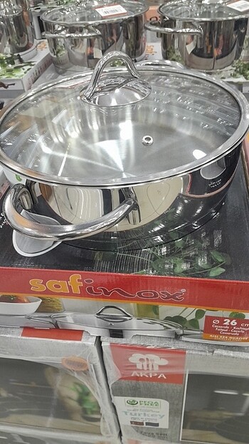 Beden SAFİNOX VİSİON 26CM PİLAV TENCERESİ