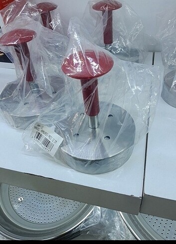 HAMBURGER PRESİ 10 12 14CM ÇELİK