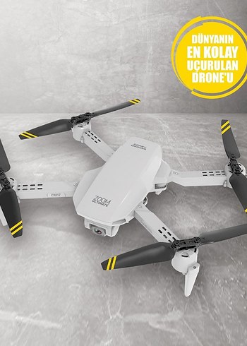 Diğer Beyaz Katlanabilir Drone 4 Pervane ve Kanat Koruyucu