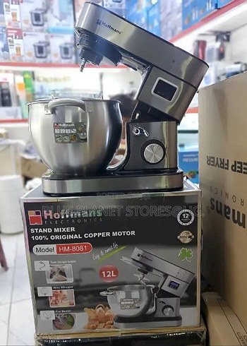 12L Kapasiteli Gri Stand Mikser HM-8081