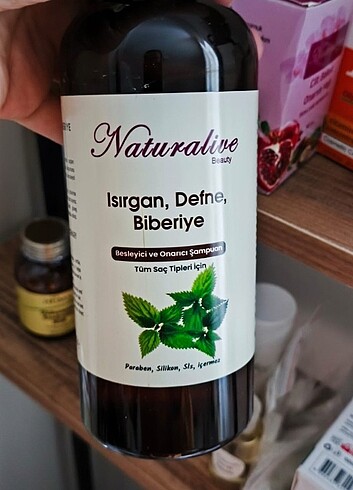 Naturalive tüm saçlar için şampuan 