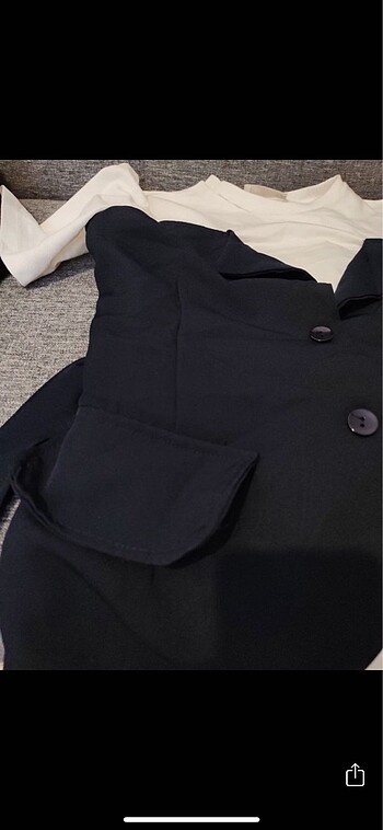 38 Beden Blazer bluz tasarım bluz ceket üst