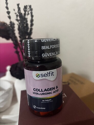 Diğer Eczacıbaşı kolajen vitamin Selfit Collagen & Hyaluronic Acid