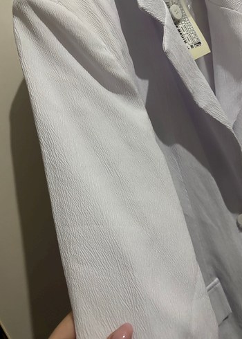 Beyaz blazer ceket - Görsel 5