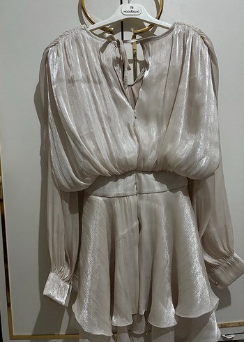 Herper mini elbise simli elbise bride after elbisesi kısa abiye - Görsel 4