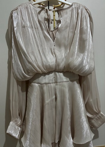 Herper mini elbise simli elbise bride after elbisesi kısa abiye - Görsel 6