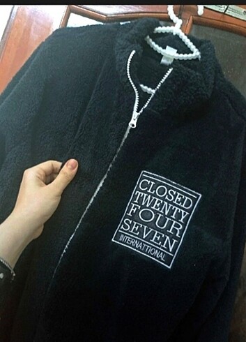 Peluş ceket 