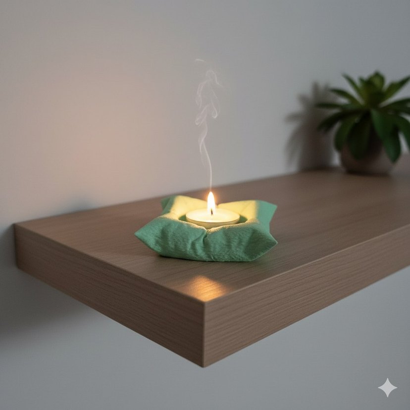 Renkli Yastık Şeklinde Mumluk Seti - Görsel 2