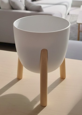 3 AYAKLI SU SÜZGEÇLİ SAKSI - Görsel 3