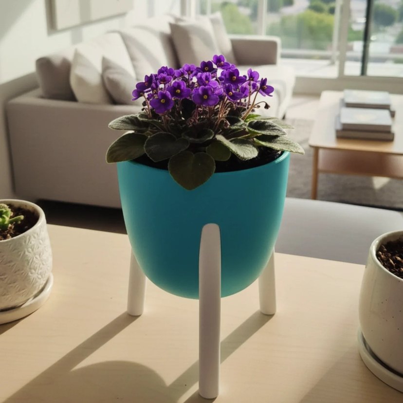 3 AYAKLI SU SÜZGEÇLİ SAKSI - Görsel 2