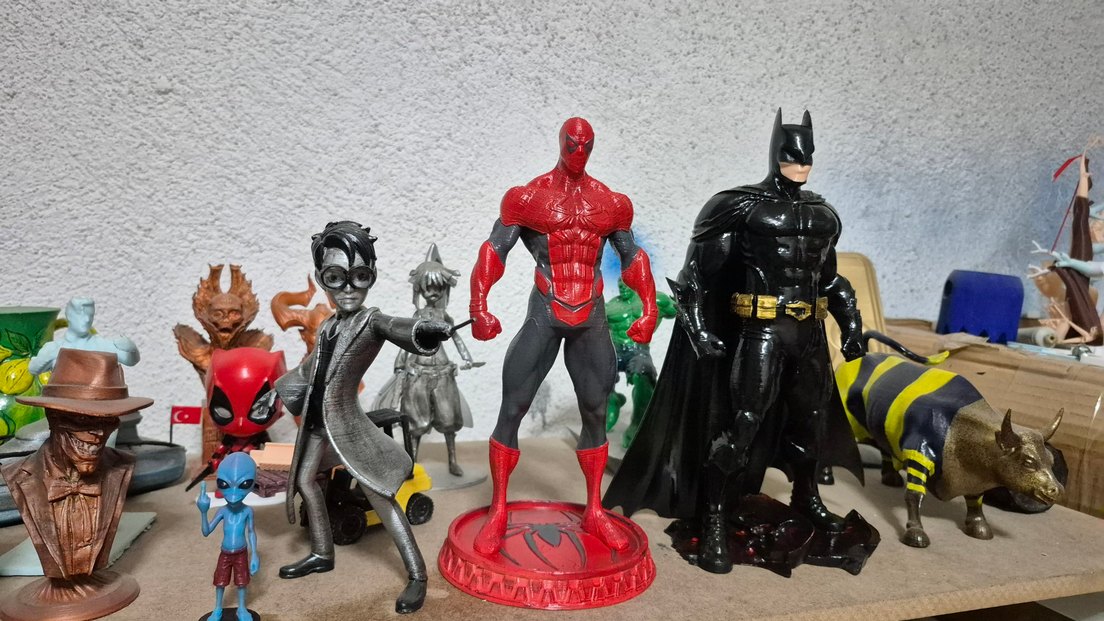 Siyah Batman Aksiyon Figürü 25 cm - Görsel 4