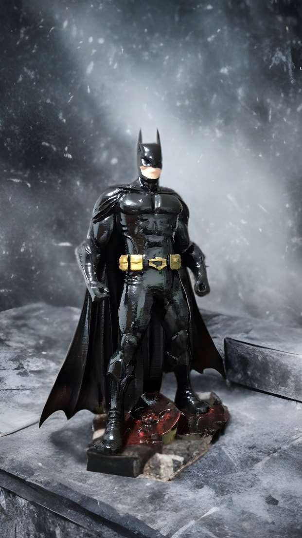 Siyah Batman Aksiyon Figürü 25 cm - Görsel 5