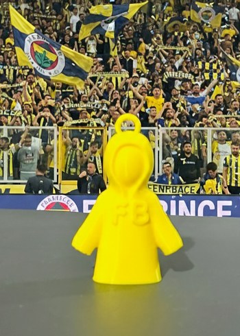 İkonik yağmurluk anahtarlık 2 li