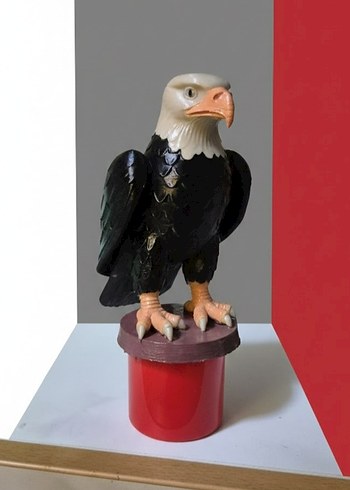 Kartal Figürü 17 cm - Görsel 2