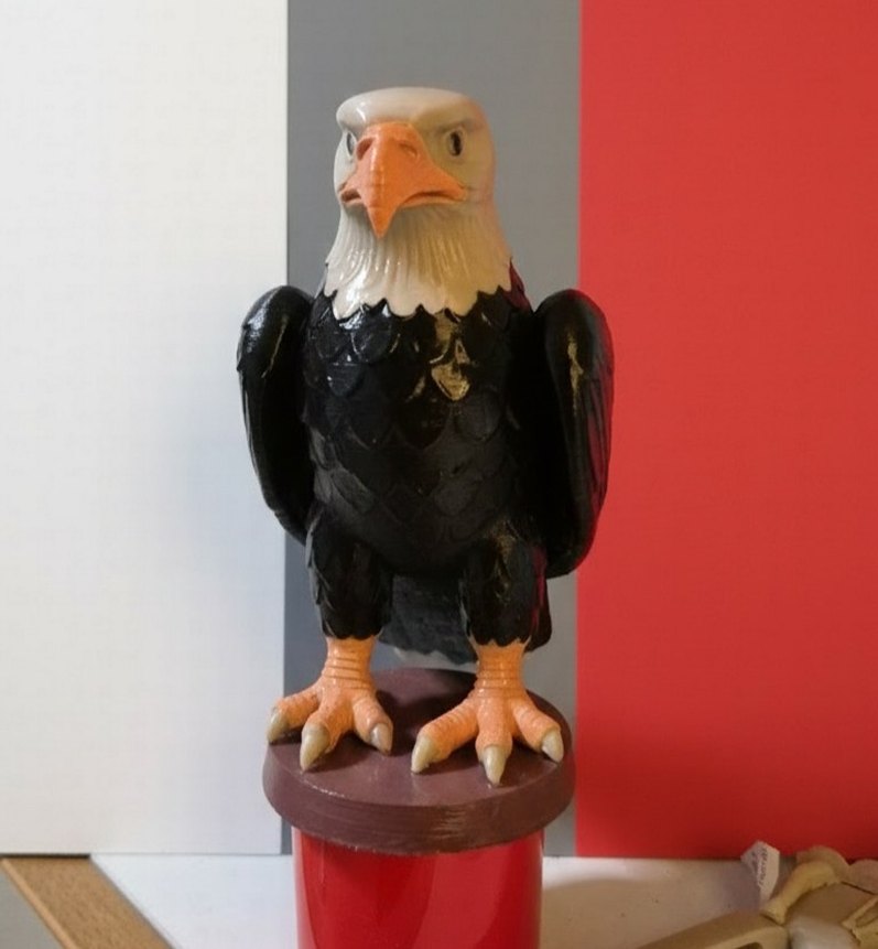 Kartal Figürü 17 cm - Görsel 3