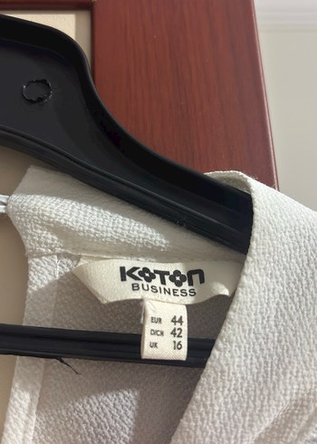 Beyaz Pilili Uzun Kollu Kadın Bluz - Görsel 2