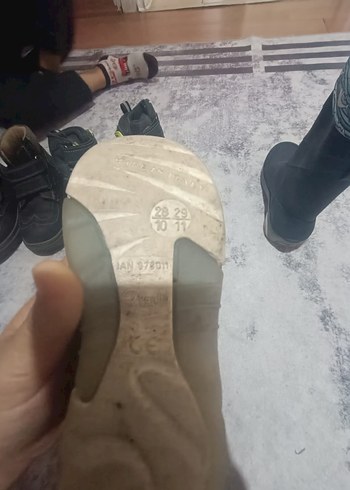 28 Beden mavi Renk Mavi Erkek Çocuk Lastik Bot