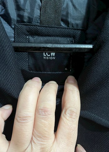 Erkek Siyah Deri Düğmeli Ceket - Görsel 4