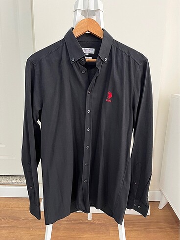 Us. Polo assn siyah uzun kol gömlek