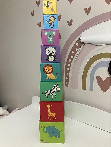 Beden Renk Eğitici küpler