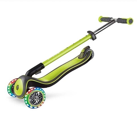 Beden yeşil Renk Globber elite deluxe isikli scooter