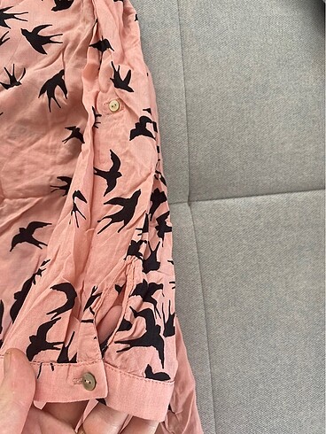 Diğer Kuş desenli bluz