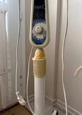 Raks Marka Beyaz Ayaklı Vantilatör - Görsel 4