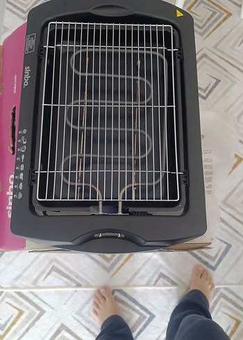 Sinbo Siyah Elektrikli Izgara - Görsel 2