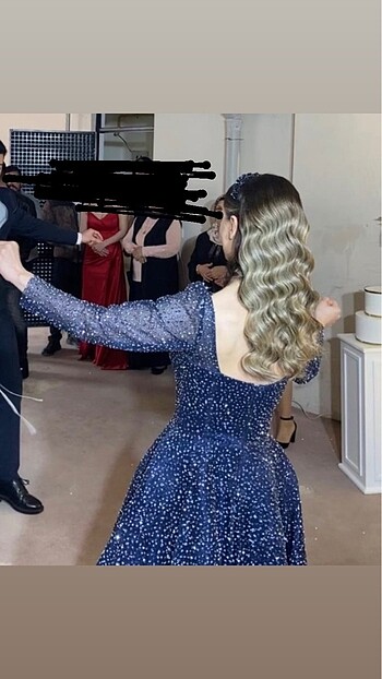 m Beden Nişanlık abiye