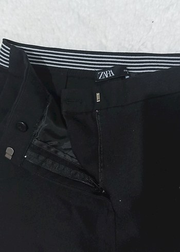 Zara Siyah Kadın Kumaş Pantolon - Görsel 2